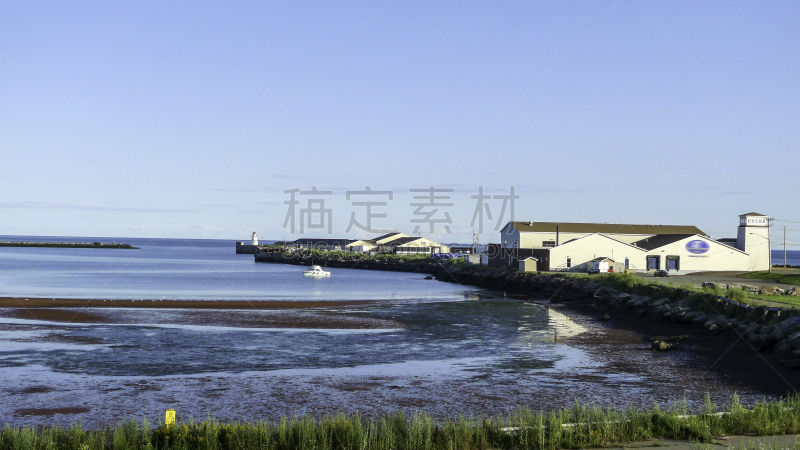 联邦桥,海港,渔业,水,夏洛特敦,夏天,灯塔楼,拱门,海滩,著名景点