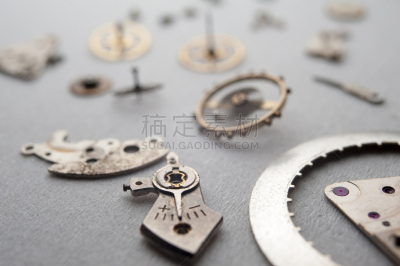 表,桌子,大特写,机件,车轮,钟表匠,水平画幅,小的,腕表,桶