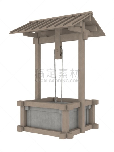 井,无人,水,江户时代,垂直画幅,图像,地下水,日本,古典式,摄影