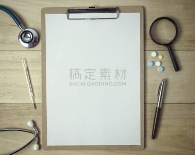 白皮书,写字板,医疗器械,概念和主题,空白的,留白,温度计,水平画幅,木制,报告