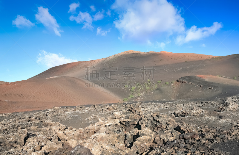 兰萨罗特岛,石头,加那利群岛,岛,西班牙,火山,沙漠,timanfaya national park,天空,公园