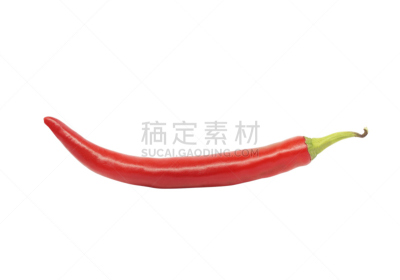 辣椒,热,白色背景,红色,分离着色,椒类食物,荆棘,尖利,图像,白色