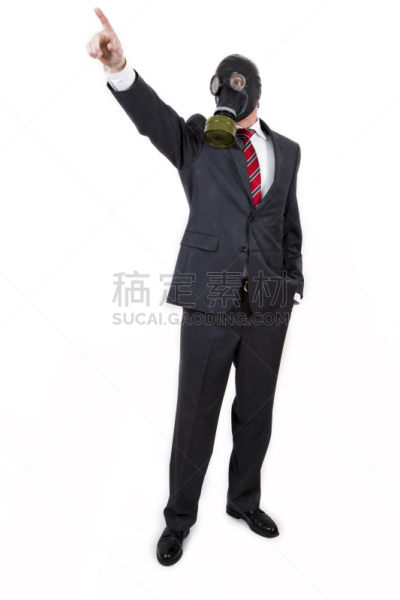 男商人,垂直画幅,气候,防毒面罩,套装,经理,仅男人,仅成年人,信心,领带