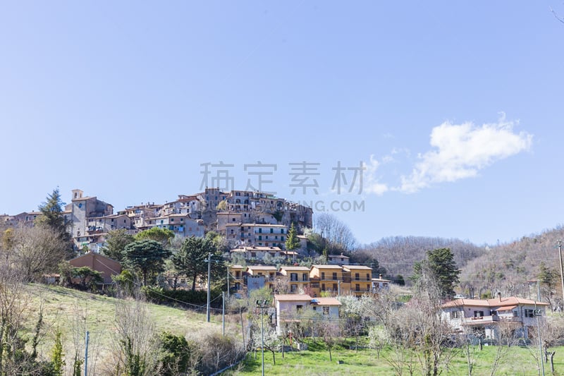 格林威治村,风景,查济,自然,水平画幅,地形,山,无人,乡村,全景