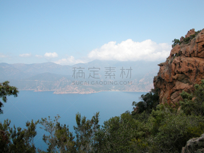 piana,水平画幅,无人,岩层,蓝色的海湾,野外动物,户外,白色,高处,彩色图片