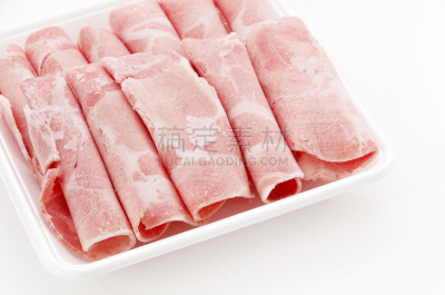白色背景,猪肉,餐盘,细的,塑胶,烟蒂,波士顿,肉制品,清新,食品