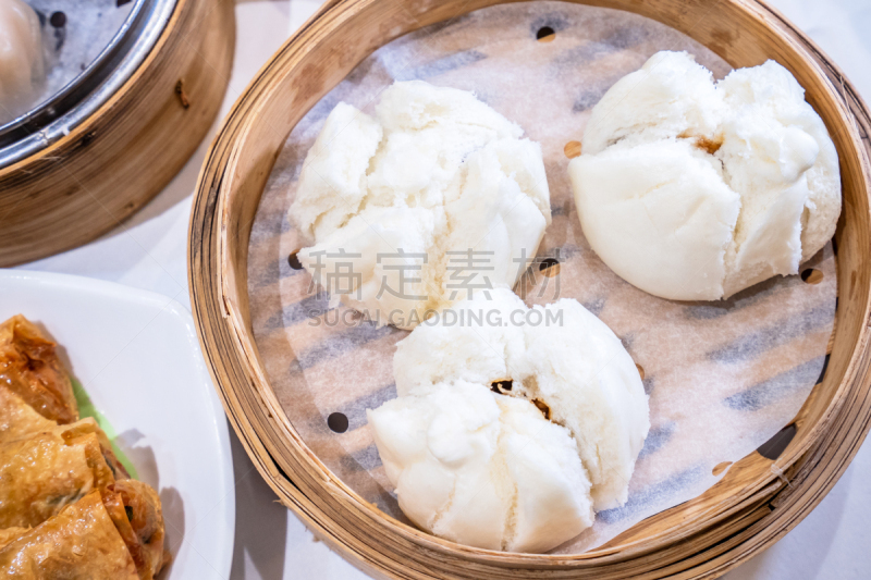 热,清新,特写,亚洲,餐馆,蒸锅,食品,美味,点心,烧包