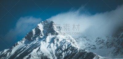 雪,全景,阿尔卑斯山脉,山,背景分离,环境,云,奥地利,天气,萨尔费尔德