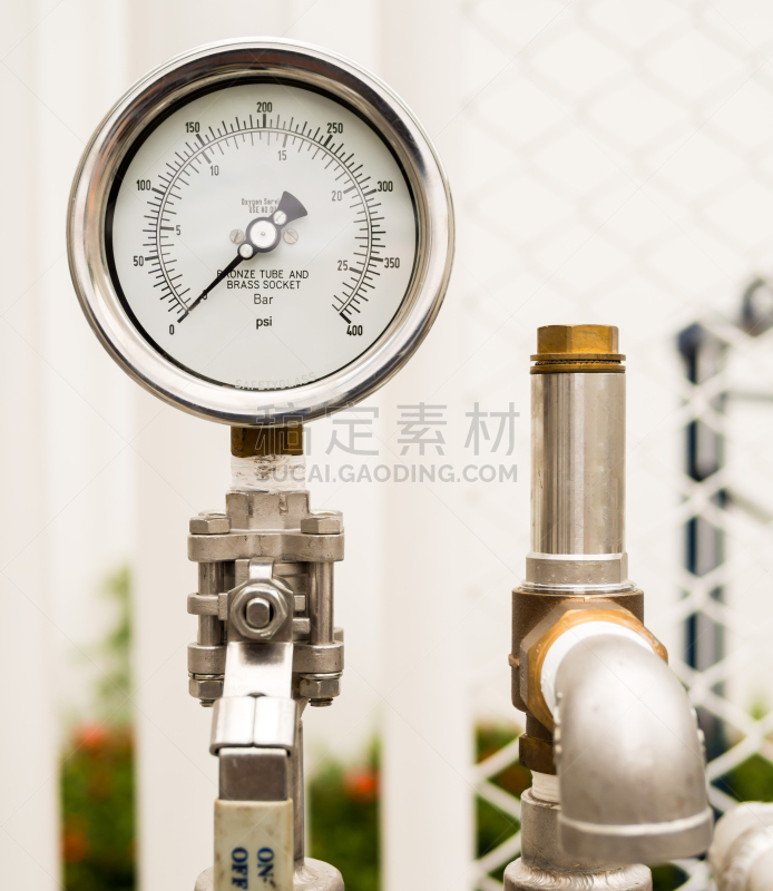 设备用品,天然气,空气阀,安全的,压力表,顺序,垂直画幅,能源,计量器,黄铜