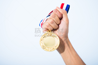 金牌,手牵手,奖牌,获奖者,奖杯,水平画幅,第一名,户外,白人,证章