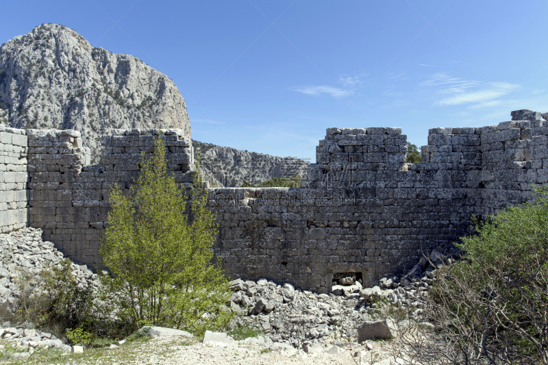 alexander the great,安塔利亚省,古典希腊,水平画幅,地形,建筑,无人,户外,大门,过去