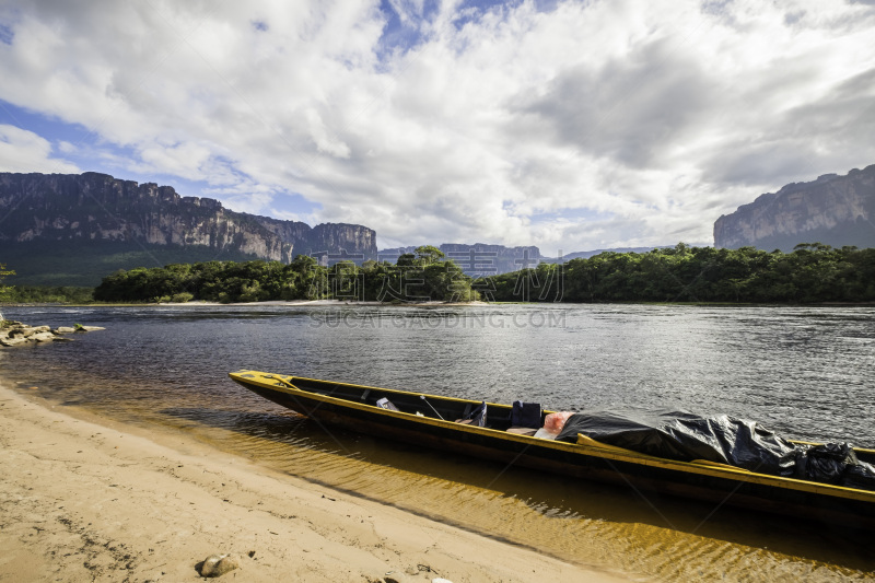 canaima,委内瑞拉,地形,环境,云,著名景点,自然美,河流,丘伦河,瀑布