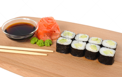 寿司,背景,鱼子酱寿司,海草,芥末酱,紫菜,绿芥末酱,生鱼片寿司,海产,生姜