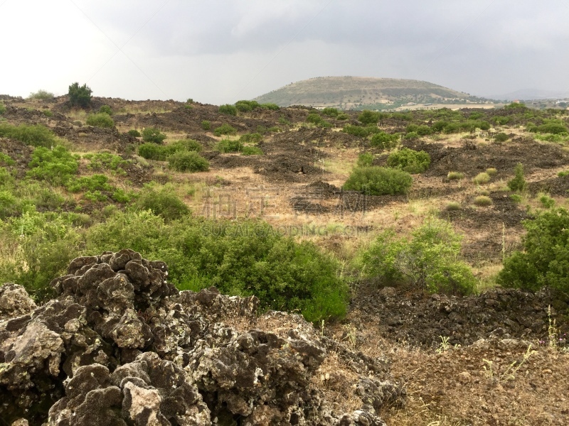 火山,马尼萨,地质公园,土耳其,库拉,地形,火山地形,户外,夏天,清新