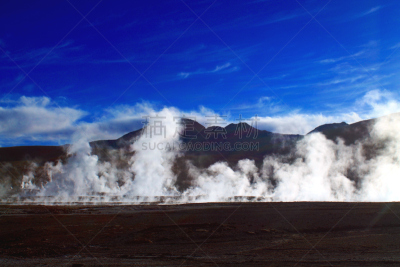 塔狄欧泉,低热喷泉,火山学,温泉池,安第斯高原,阿塔卡马大区,间歇泉,野生动物保护,温泉,水坑