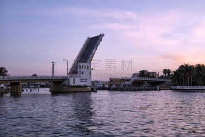 水,天空,水平画幅,无人,运河,早晨,户外,要塞,交通方式,水湾