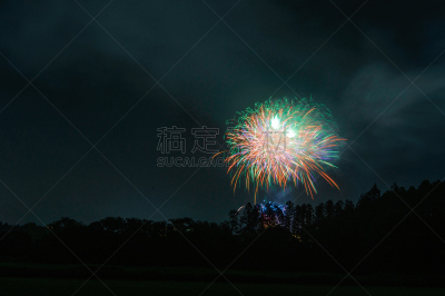 天空,夜晚,美,艺术,水平画幅,无人,光亮,夏天,户外,七夕节