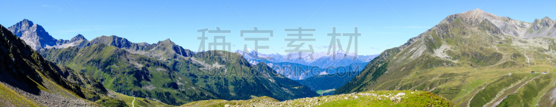 ,斯图拜荷恩威格,普斯特山谷,蒂罗尔州,奥地利,岩石,夏天,户外,天空,草地