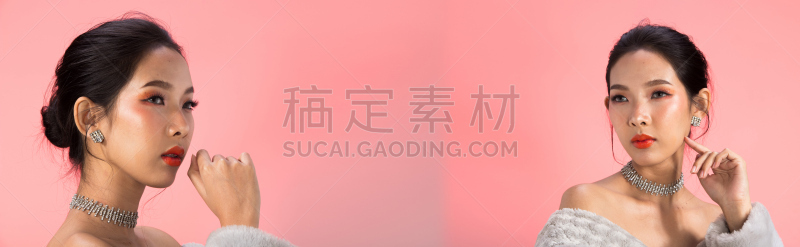 粉色,女人,时尚,黑发,薄皮,人的眼睛,肖像,泰国,傲慢,日本人