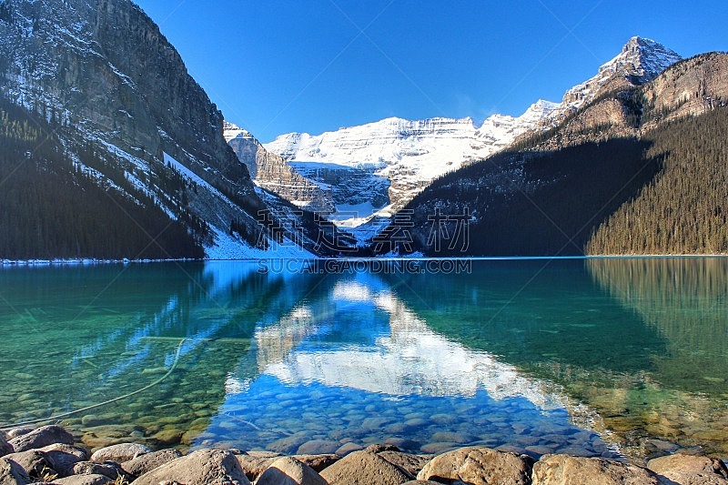 露易斯湖,美,山脊,加拿大,色彩鲜艳,自然美,湖,倒影湖,加拿大落基山脉,户外