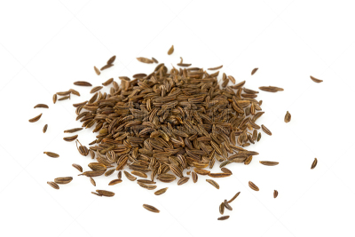 孜然,白色,分离着色,立陶宛共和国,背景分离,装饰菜,香料,食品,熟的,成分