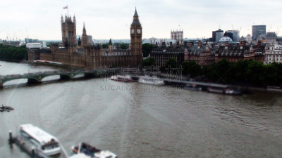 High Angle View Of Palace of Westminster‏