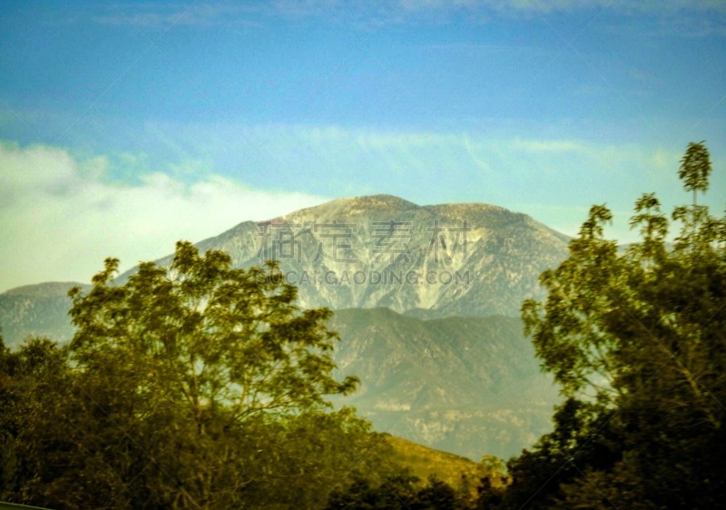 圣乐博山脉,自然,风景,云,全景,图像,美,美国,无人,山