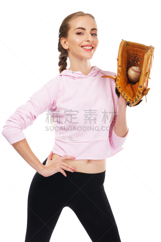 棒球,设备用品,捕手手套,棒球手套,垂直画幅,球,美,进行中,美人