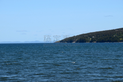 加拿大,海岸线,阿瓦隆半岛,海湾,社区,岩石,水湾,夏天,户外,天空