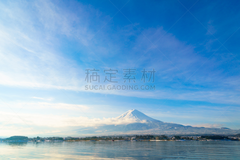 河口湖,富士山,看风景,富士河口湖,自然,天空,旅游目的地,水平画幅,雪,无人