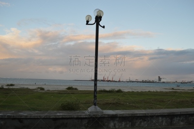 灯笼,水平画幅,无人,海港,当地著名景点,在边上,户外,灯,马达加斯加,金属