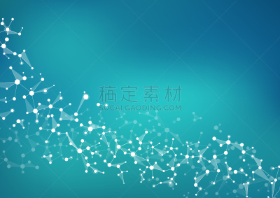 分子结构,脱氧核糖核酸,分子,点连成线,线条,绘画插图,建筑结构,神经元,纳米颗粒,围栏
