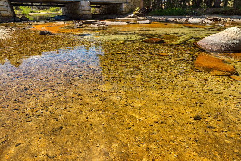 岔路口,水,天空,水平画幅,tuolumne meadows,无人,户外,干净,松科,河流