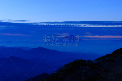 云,富士山,海洋,山,天空,美,水平画幅,巴岳山,秋天,无人