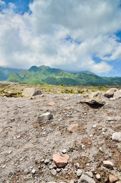 墨拉皮火山,岛,火山,爪哇,火山碎屑流,日惹特区,垂直画幅,无人,户外,图像
