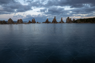 岩石,哈希库伊瓦,和歌山县,串本町,云,图像,海洋,太平洋,旅游目的地,水