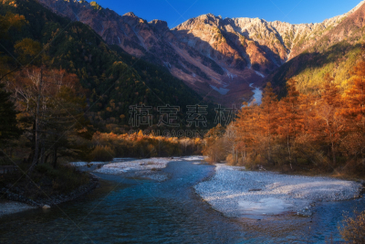 季节,秋天,水,天空,美,公园,里山,水平画幅,长野县,户外