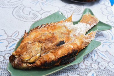 格子烤肉,食盐,鱼肉,罗非鱼,水平画幅,无人,膳食,海产,肉,热