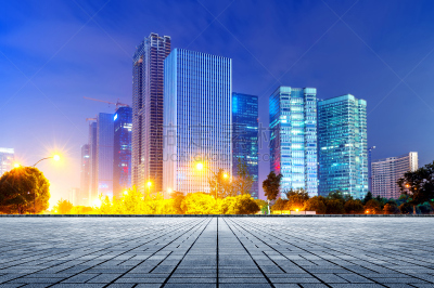 杭州,夜晚,20组,浙江省,天空,水平画幅,无人,曙暮光,户外,都市风景
