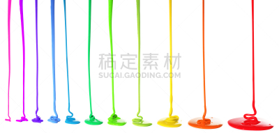 涂料,水平画幅,绿色,橙色,无人,色彩鲜艳,蓝色,手艺,全景,墨水