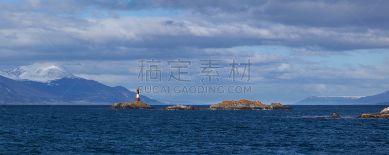 阿根廷,灯塔楼,阿根廷乌斯怀亚市,米格鲁海峡,巴塔哥尼亚,地球,自然,火地群岛,水平画幅,建筑