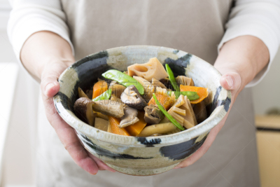 煮食,mange-tout,莲藕,笋,碗,蔬菜,健康食物,日本食品,食品,图像
