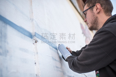 艺术家,青年人,地下的,城市生活,无忧无虑,街头艺术家,仅儿童,涂料,风格,儿童