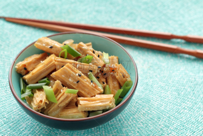 尤巴,沙拉,芝麻,小洋葱,韩国食物,蔬菜,食品,酱油,中国食品,餐具