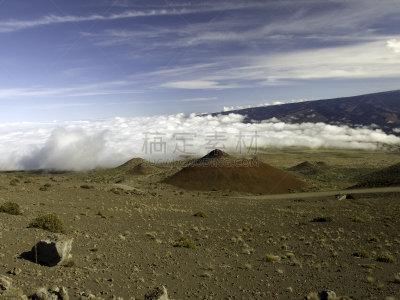 莫纳亚克火山,洛阿山,水平画幅,熔岩,无人,太平洋岛屿,户外,夏威夷大岛,火山,摄影