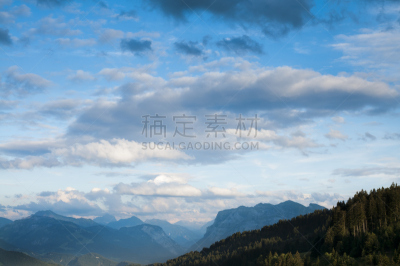 黑云压城,地形,云,布瑞根兹沃德,福拉尔贝格州,天空,留白,水平画幅,无人,云景