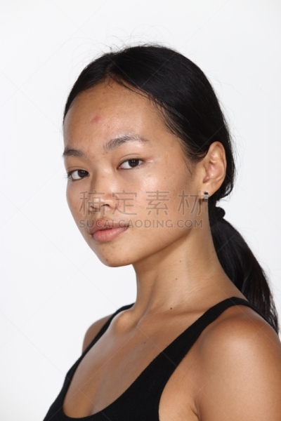 女人,亚洲,发型,彩妆,抽屉柜,修改系列,粉刺,垂直画幅,美,美人