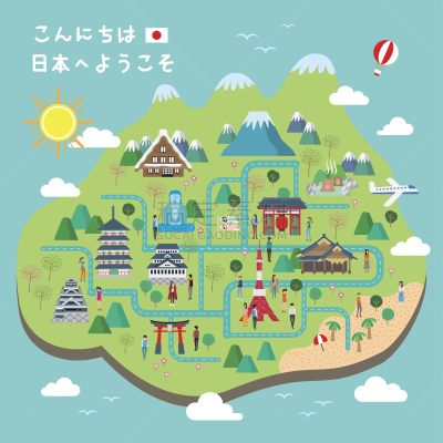 日本,可爱的,东大寺,爱德华五世,招财猫,相扑,鲤鱼旗,鸟居,浅草,东京塔