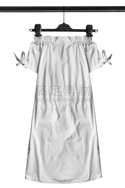 太阳裙,衣架,一个物体,背景分离,纺织品,棉,露肩式上衣,女人,撑杆跳杆,更衣室