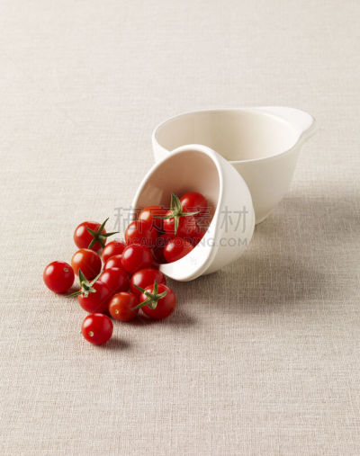 食品,樱桃番茄,葡萄番茄,量杯,称料斗,垂直画幅,留白,饮食,水果,有机食品